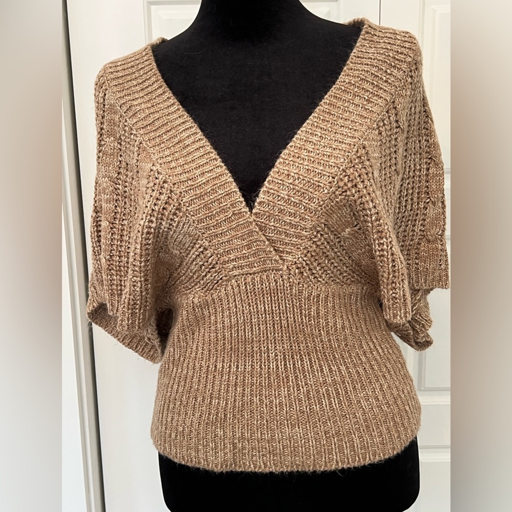 Women's Tan Sweater